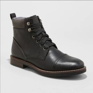 NWT Men’s Black Goodfellow & Co Boots